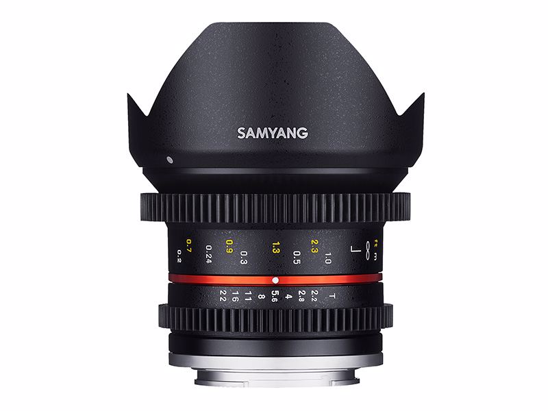 Samyang 12mm T2,2 VDSLR (ASP-C) Canon M