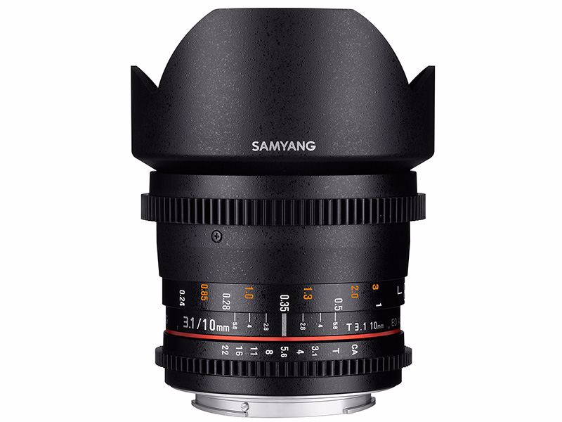 Samyang 10mm T3,1 VDSLR II Canon EF