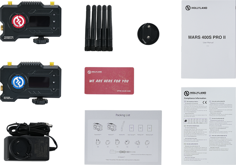  Mars 400S Pro Ⅱ SDI/HDMI Wireless VideoTransmission Sy