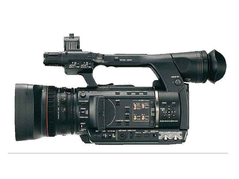 Panasonic AG-HPX250 Käytetty P2 kamerabundle