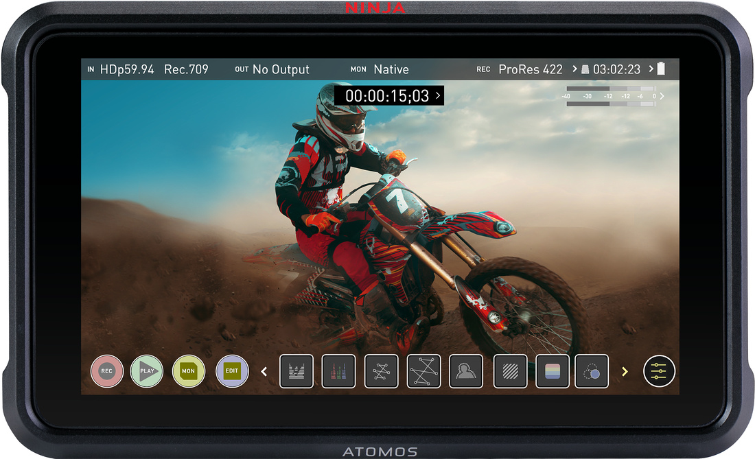 Atomos EDU Ninja V 5-tuuman 4K Monitoritallennin