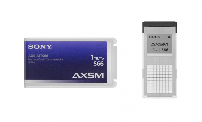 Sony 1TB AXS memory card, 6.6Gbps Speed, Successor of AXS-A1