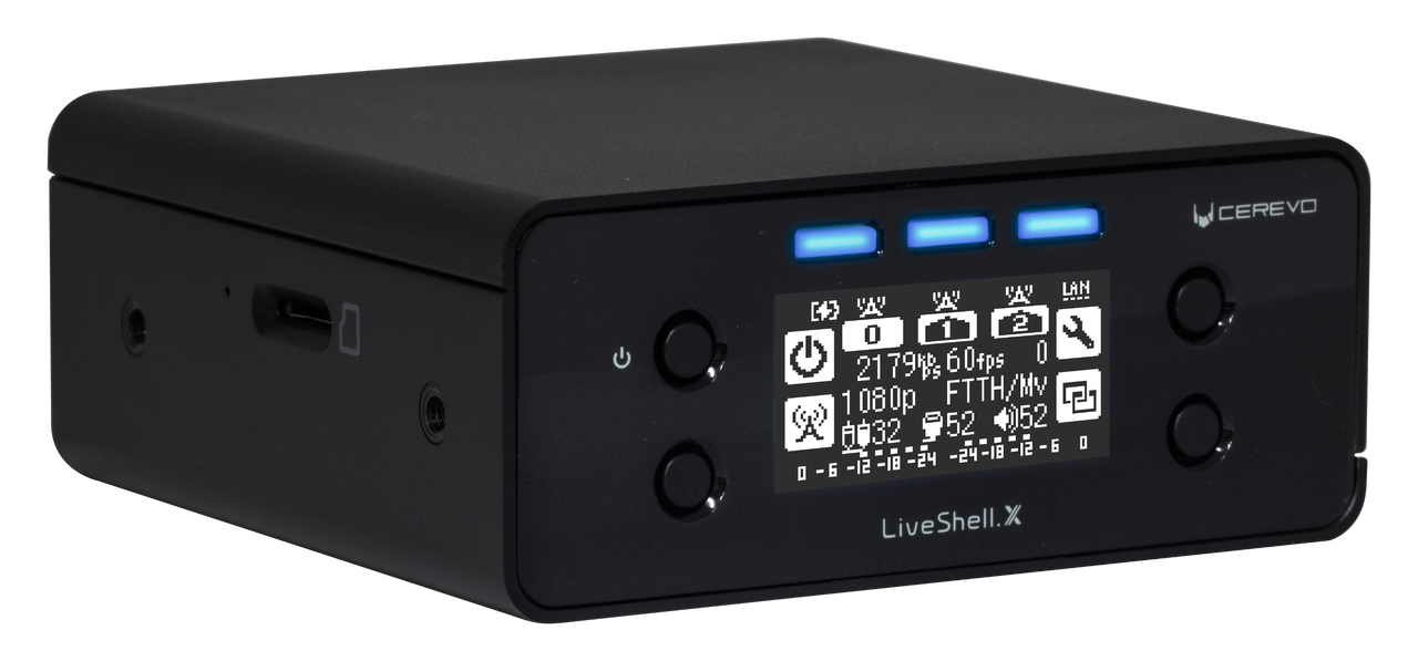 Cerevo LiveShell X HDMI monikanava streameri