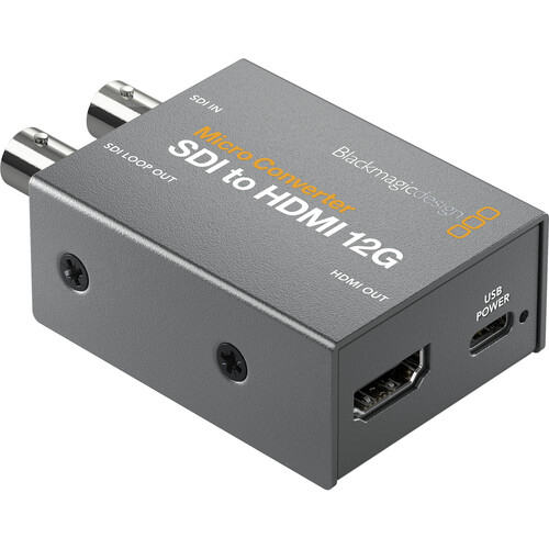 Blackmagic Micro Converter SDI to HDMI 12G PSU