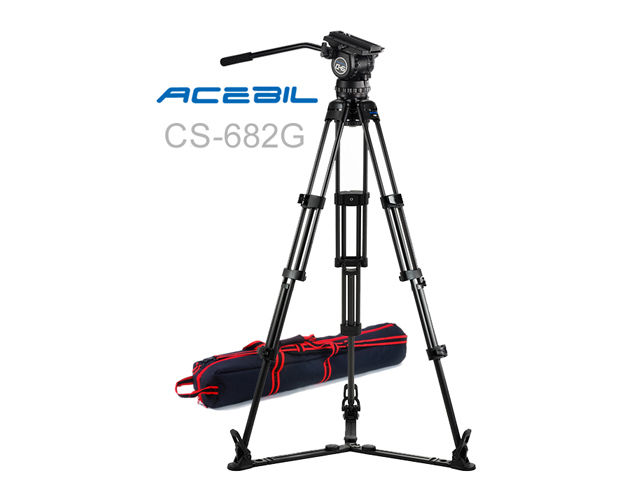 Acebil CS-682M Fluid HeadTripod System