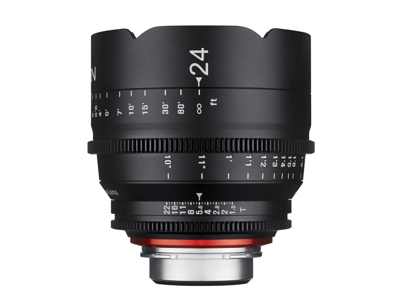 Samyang XEEN 24mm T1.5 FF Cine Canon EF mount, 