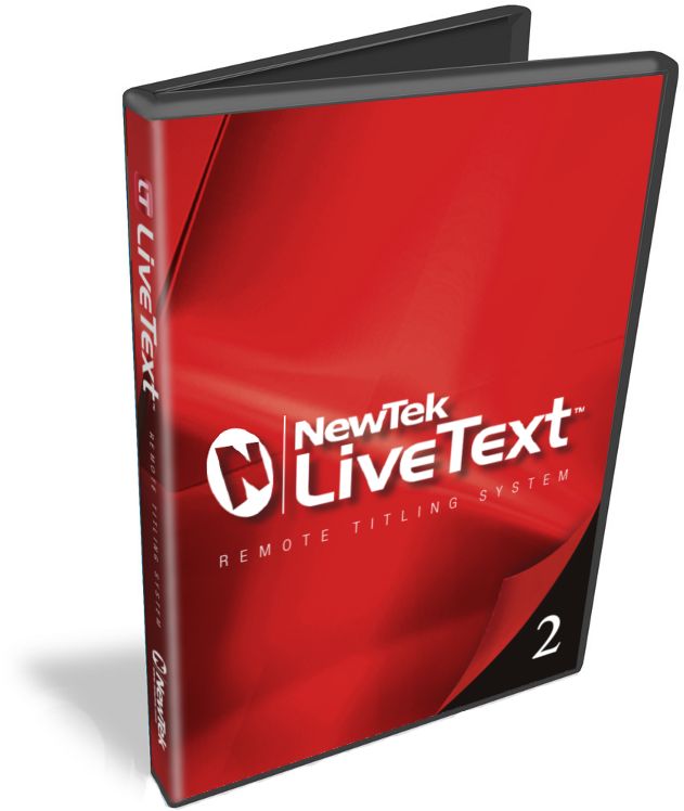 NewTek LiveText 3 w/ DataLink3 Technology 