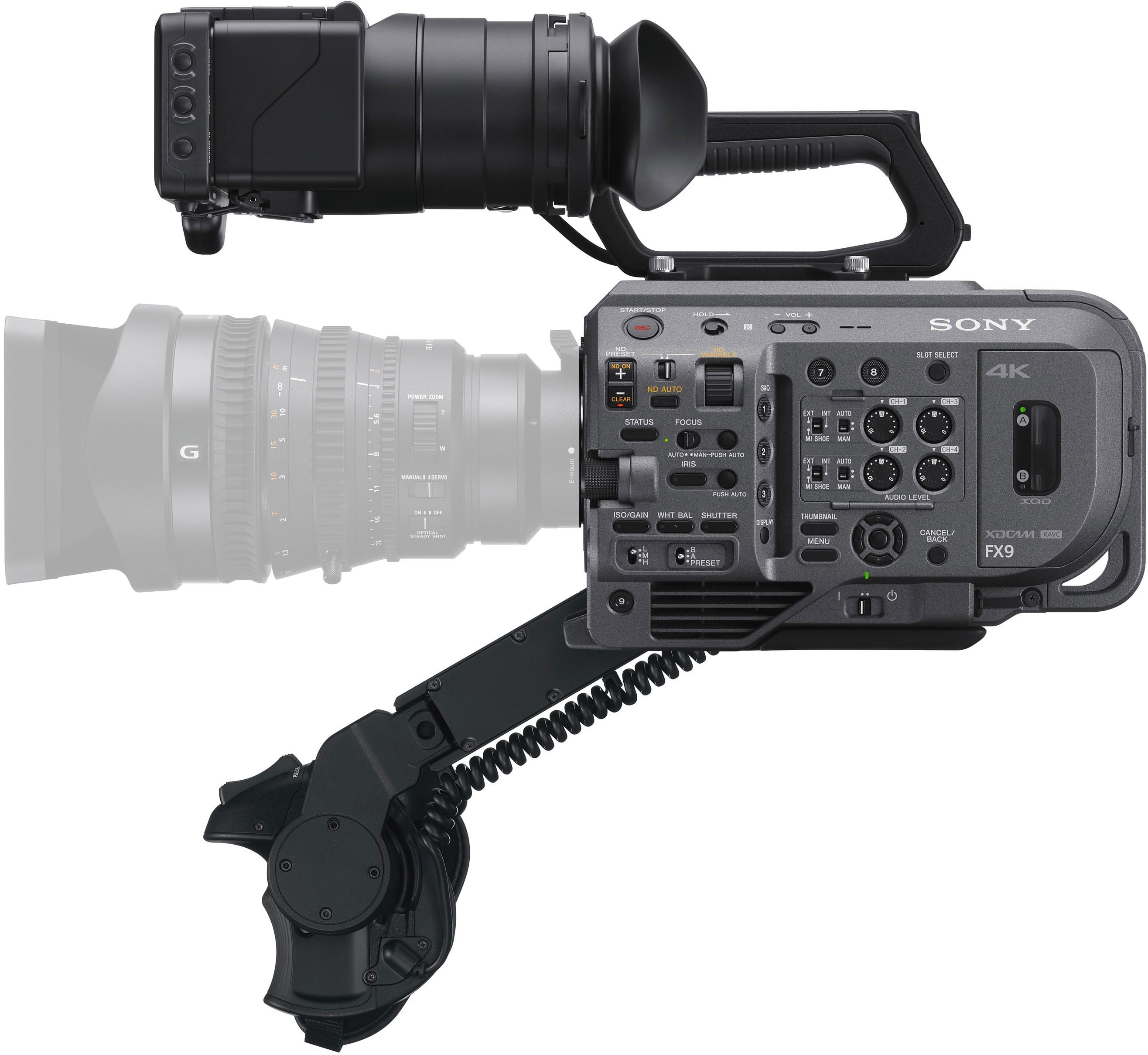 Sony PXW-FX9 Full Frame 4K kamera runko