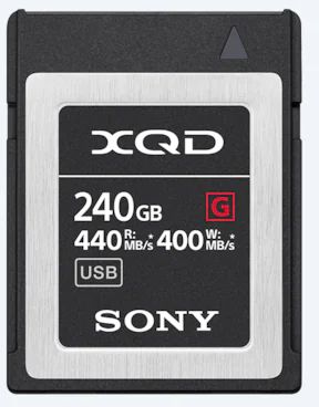 Sony 240GB XQD G sarjan Muistikortti 440Mb/s