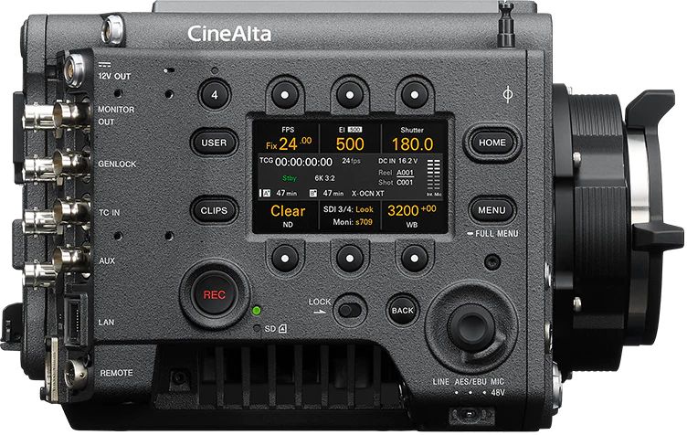 Sony Bundle includes VENICE 2 6K camera and DVF-EL200 Viewfi